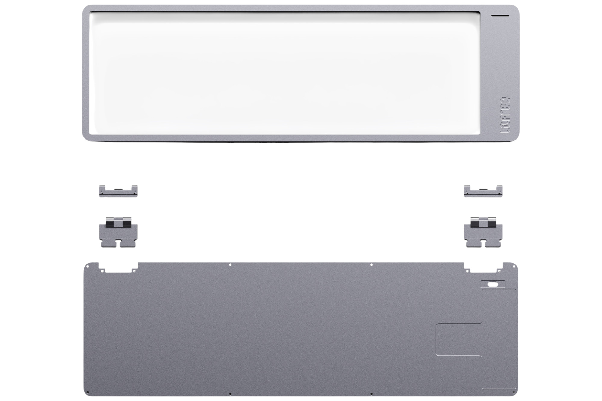 Lofree Space Gray Flow 2 68 Keyboard · Milktooth